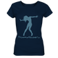 Eine Traumatänzerin - T-Shirt mit Spruch im Female Cut | Mental Health von Artbookings/Shirtigo mit dem Wort traumasseri darauf.