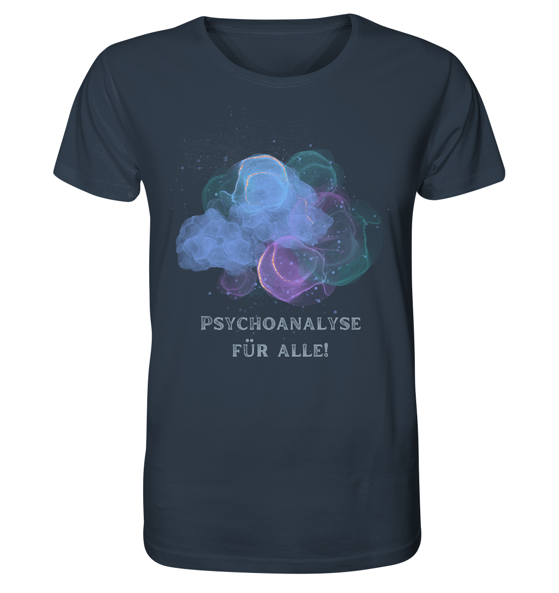 Psychoanalyse für alle - Artbookings/Shirtigo Damen Bio-T-Shirt mit Spruch: Psychoanalyse für alle! | Bio-Shirt für Mental Health.