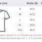 Die Größentabelle für ein Traumatänzerin - T-Shirt mit Spruch im weiblichen Schnitt | Psychische Gesundheit von Artbookings/Shirtigo.